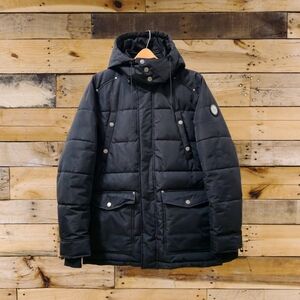 🔥 NOIZE Men’s Black Parka Size M | Like New |